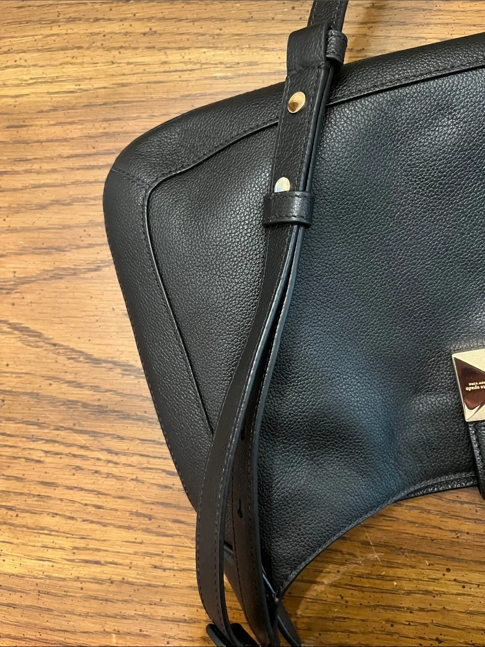 Kate Spade deco leather hobo bag